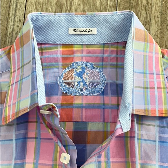 BUGATCHI square button dress shirt - Picture 5 of 9